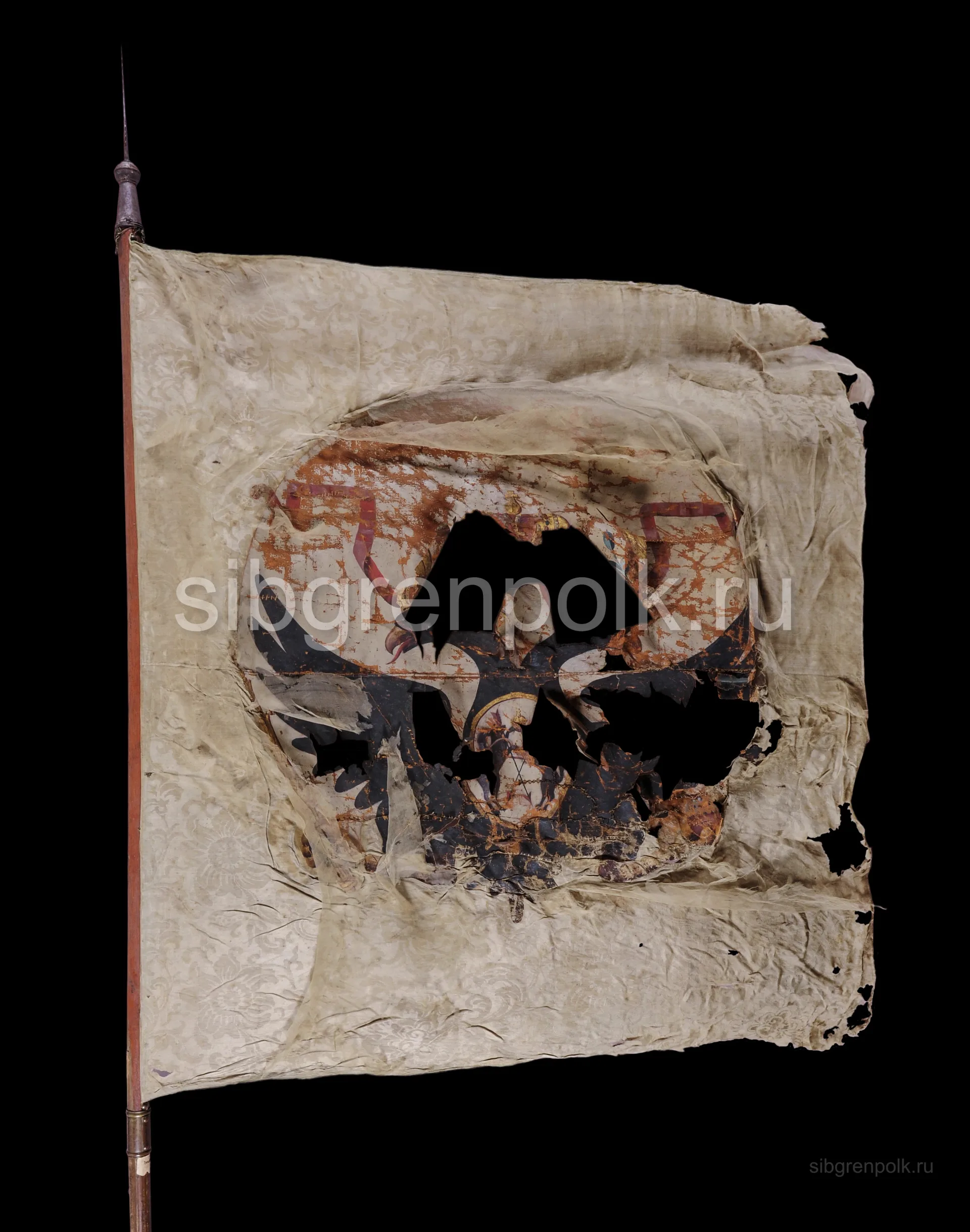 Знамя Сибирского мушкетёрского полка 1780 года