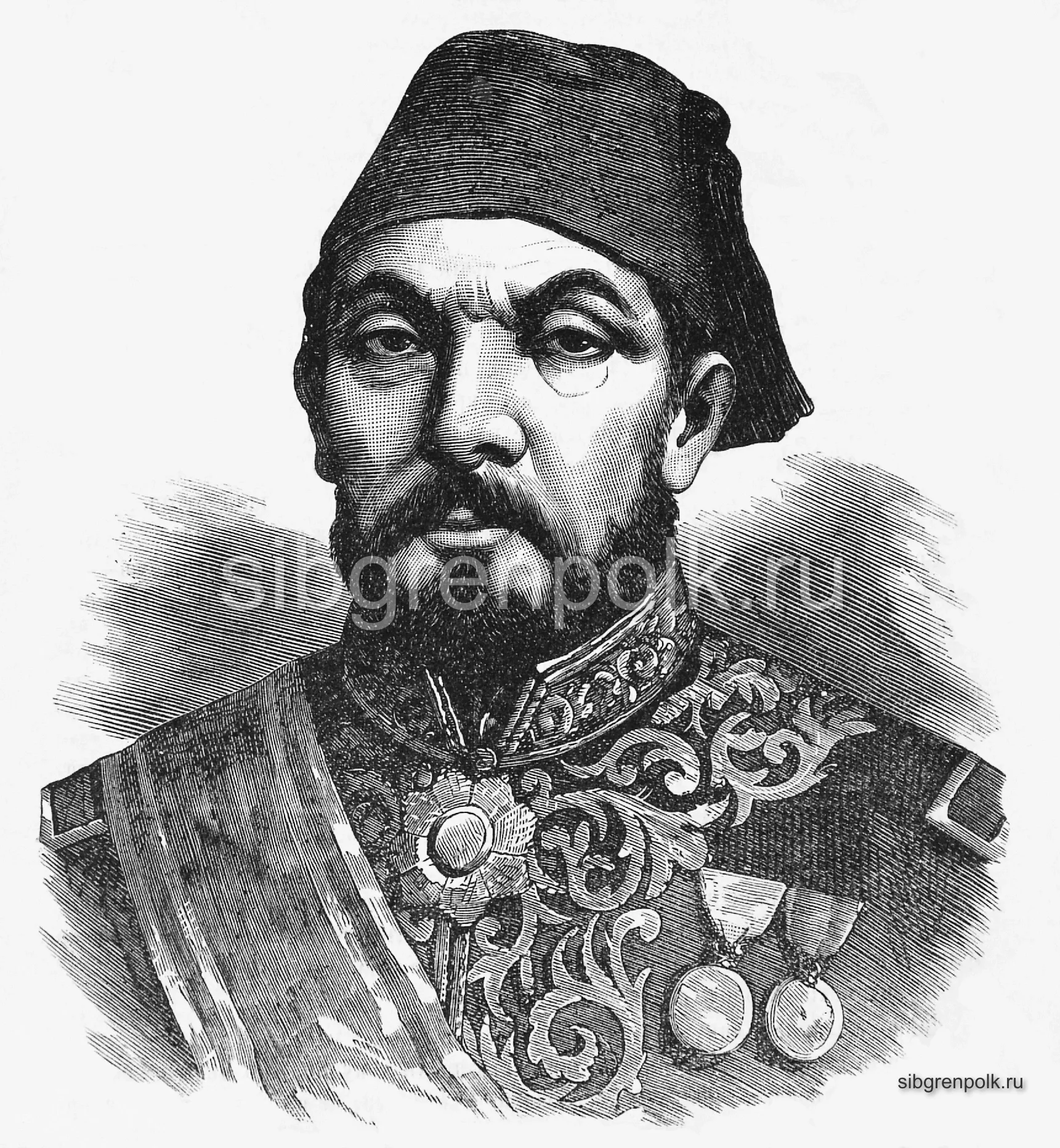 Осман Нури-паша (1832 - 05 апреля 1900 г.), маршал (мушир), командующий турецкими войсками при Плевне.