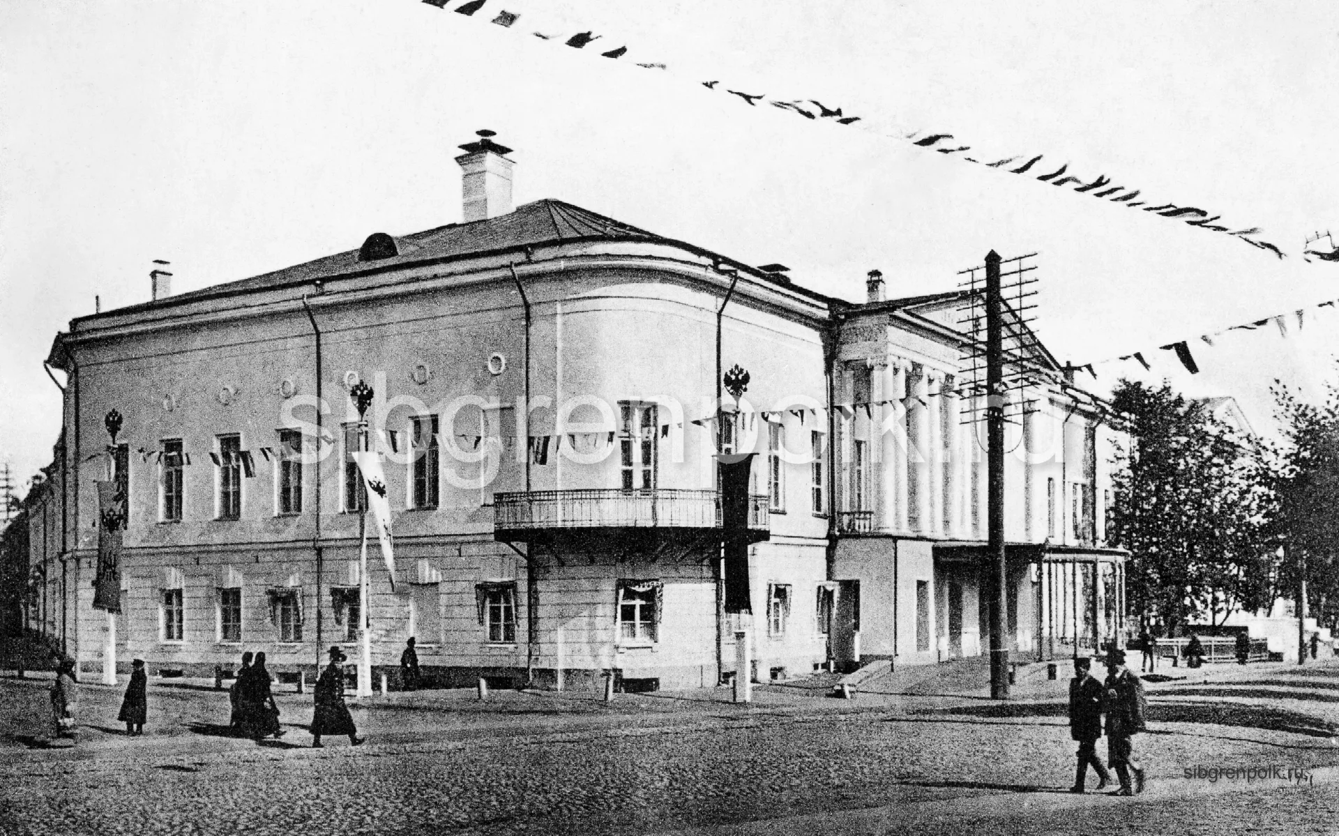Здание губернского Дворянского Собрания в г. Владимир, конец XIX в.