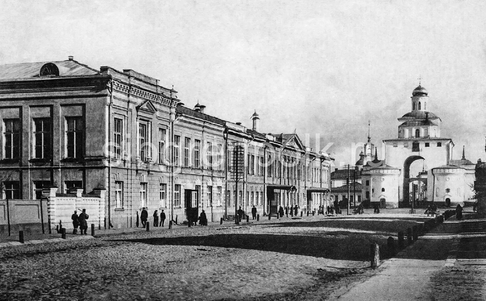 Улица Дворянская в г. Владимир, открытка, конец XIX в. (из частной коллекции).