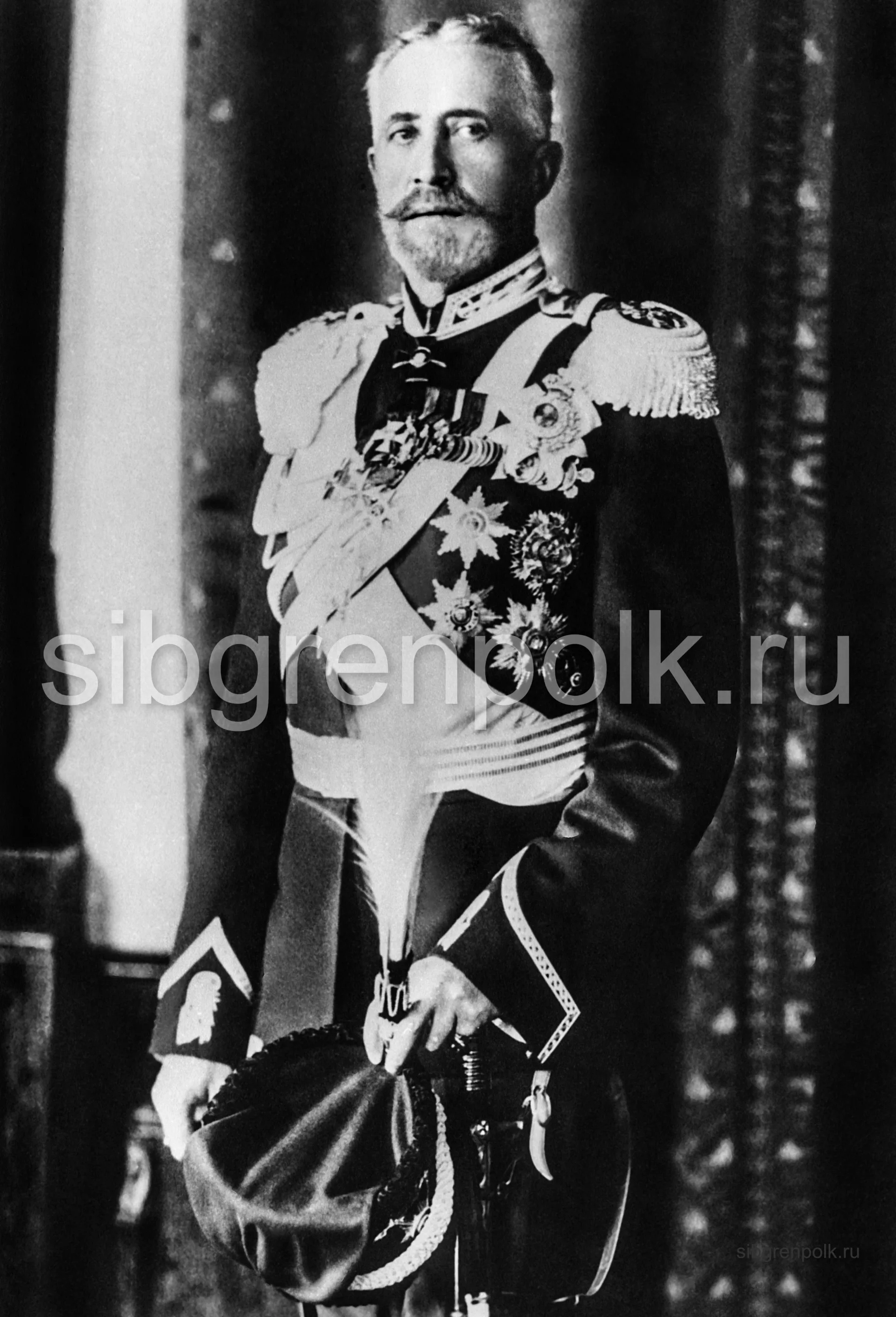 Великий князь Николай Николаевич (Младший), (6/18 ноября 1856 - 5 января 1929) Верховный Главнокомандующий сухопутными и морскими силами Российской Империи