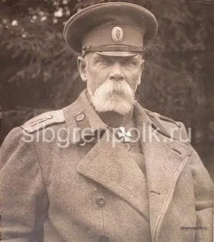Генерал от инфантерии Горбатовский В.Н. (1851-1924), начальник 3-й гренадерской дивизии (08.05.1909). Вступил в войну во главе 19-го армейского корпуса (09.05.1914). В Томашевском сражении успешно противостоял трем австрийским корпусам. Командующий 13-й армией (12.06.1915), 12-й армией (20.08.1915), 6-й армией (20.03.1916), 10-й армии (12.12.1916).