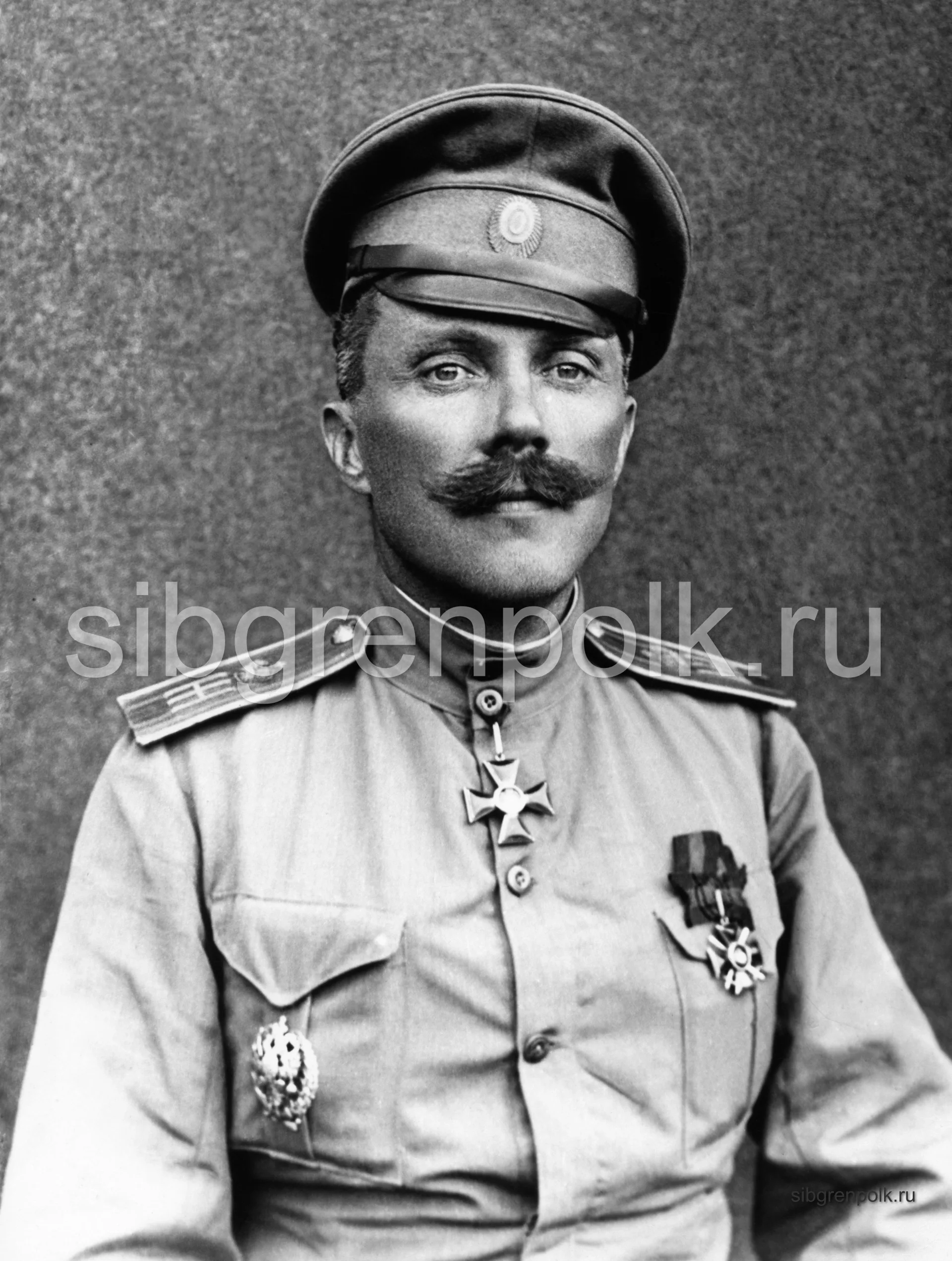 Командир 9-го гренадерского Сибирского полка полковник Савченко С.Н. (15.06.1915 г. – 28.07.1916 г.) (Из личного архива)