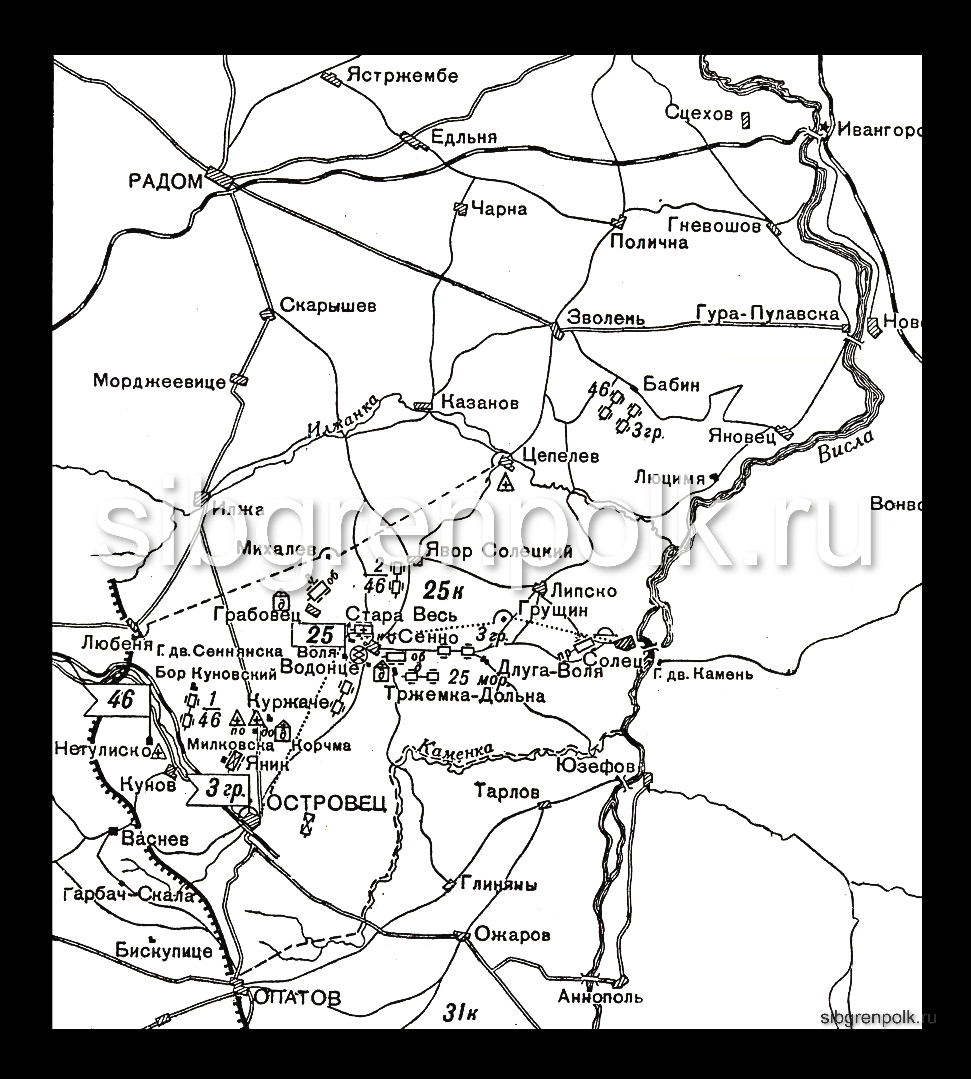 Карты. 1915 (доп.)